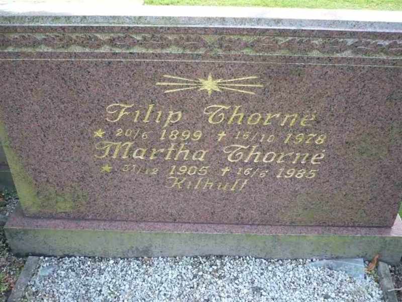 Grave number: SKF C   197, 198