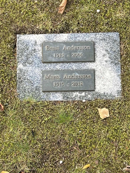 Grave number: TN AP   42