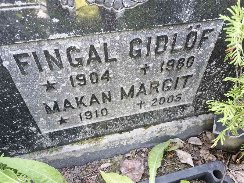 Grave number: 1 FRID 139-140