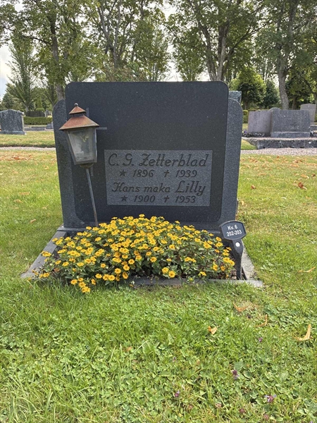 Grave number: 33 6   202-203