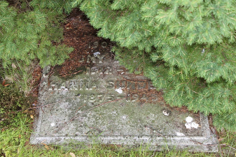 Grave number: GK TABOR    33, 34