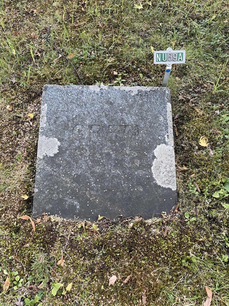 Grave number: 1 NU    69A