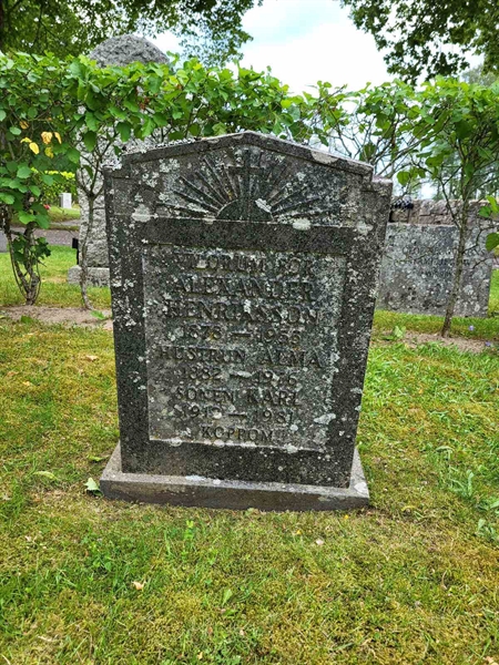 Grave number: Jä 04   119