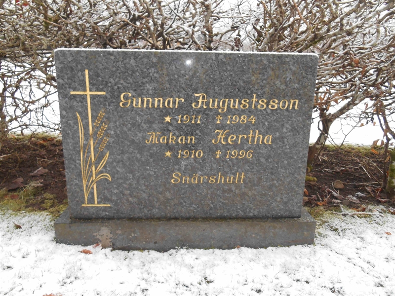 Grave number: Vitt VC1Ö    22, 23