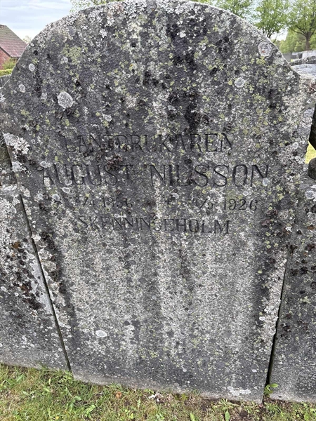 Grave number: SKF A   126, 127, 128