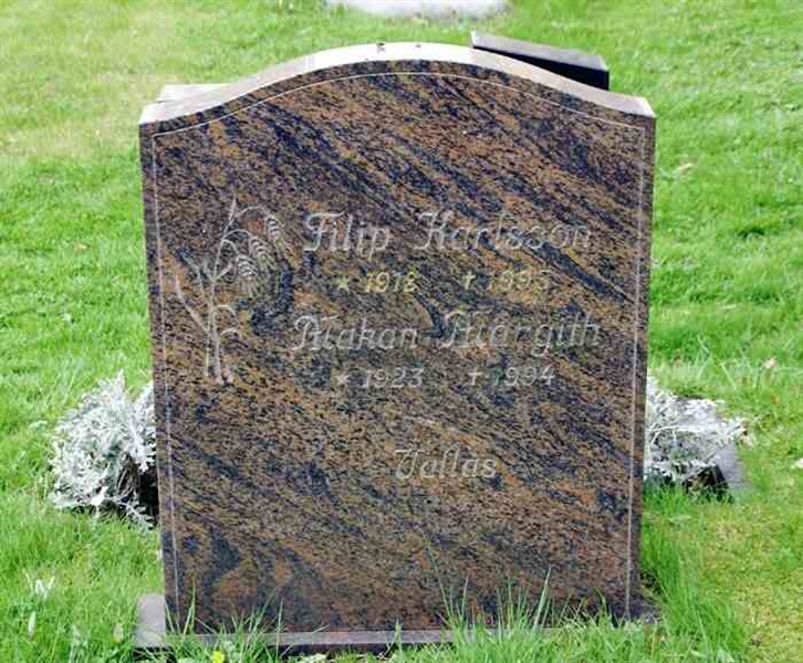 Grave number: SN L   208, 209