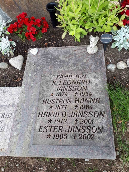 Gravnummer: NK F G   196