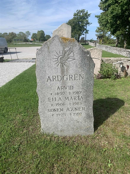 Grave number: Ar B    19