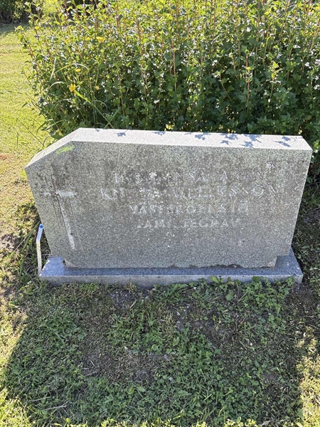 Grave number: 4 G GK    95-96