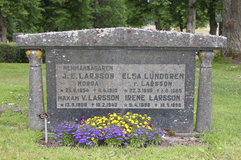 Grave number: GK SION    40, 41