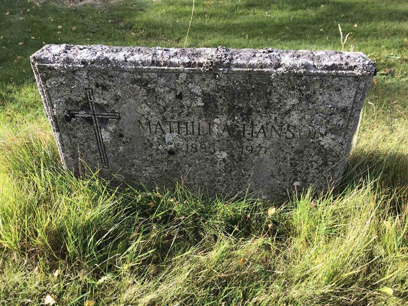 Grave number: ÅR B   105