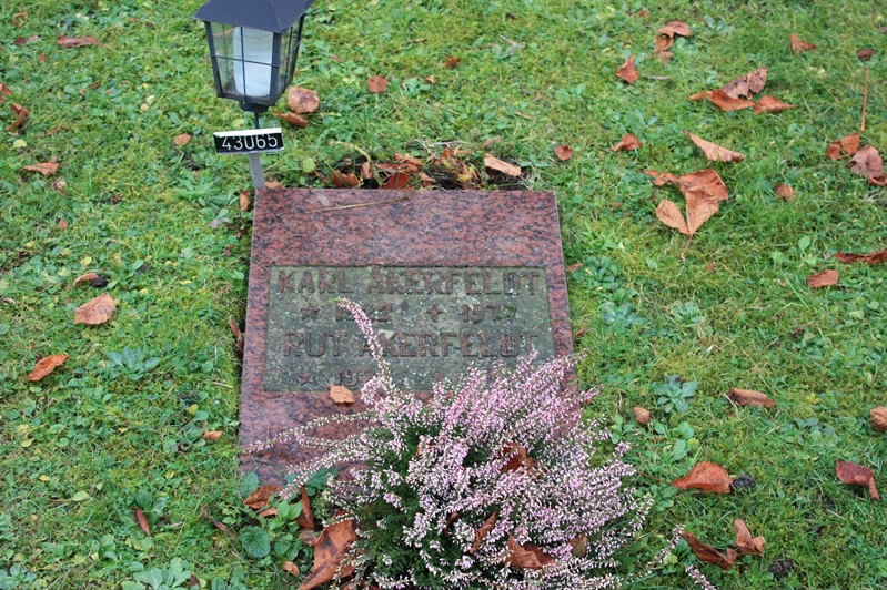 Grave number: Ö U09    65