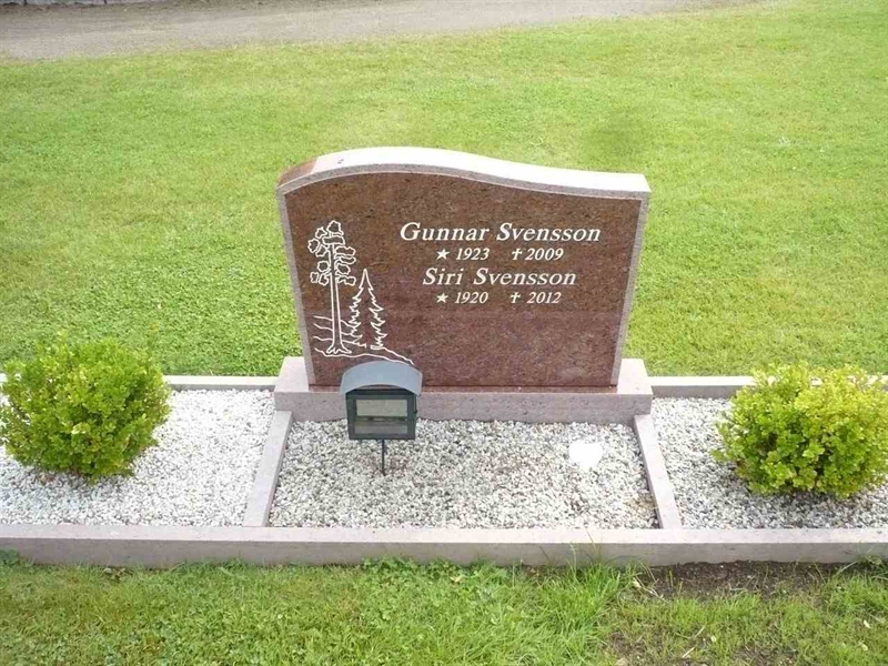 Grave number: SKF G   173, 174