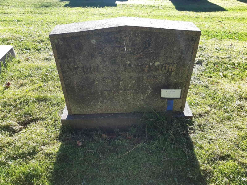 Gravnummer: Fr 7   122