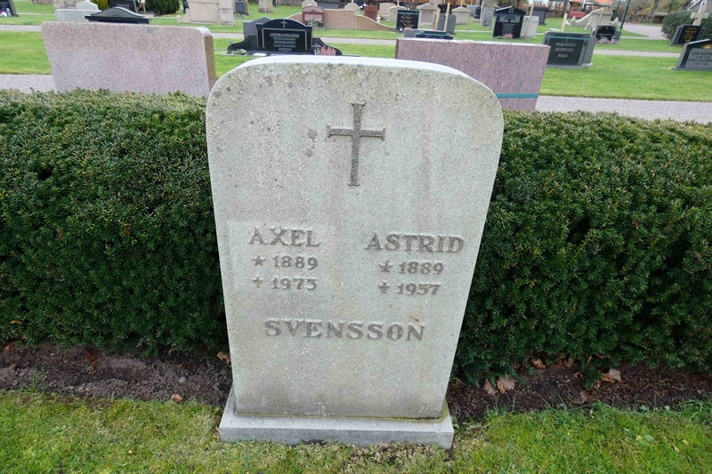 Grave number: TR 3   126
