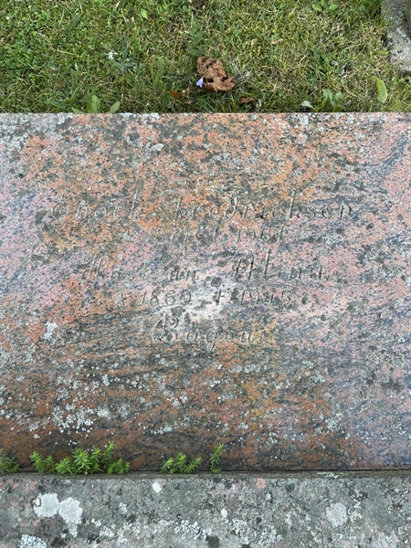 Grave number: Lax gaml    67