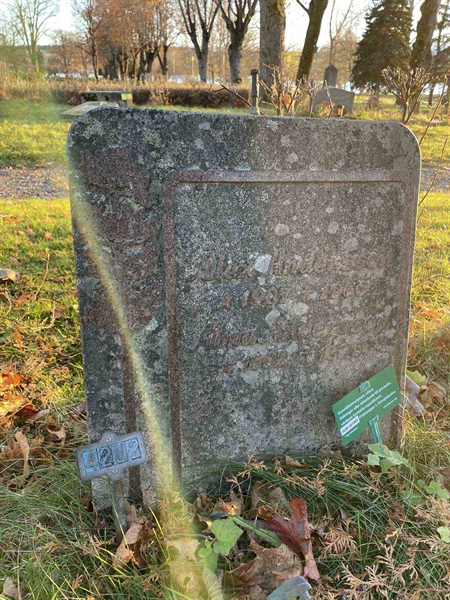 Gravnummer: GK U 2    42