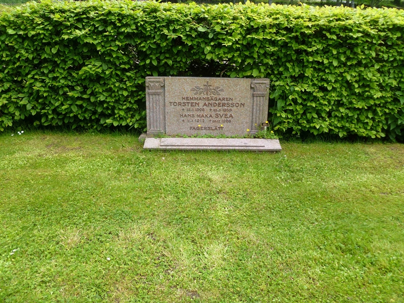 Grave number: ROG F  133, 134