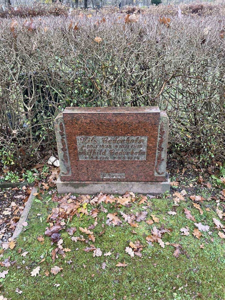 Grave number: VV 3   257