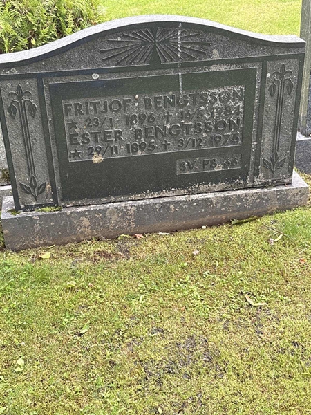 Grave number: SKF D   238, 239