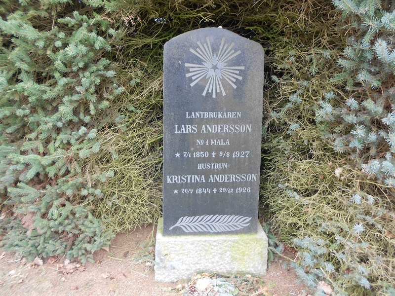 Grave number: V 5   141
