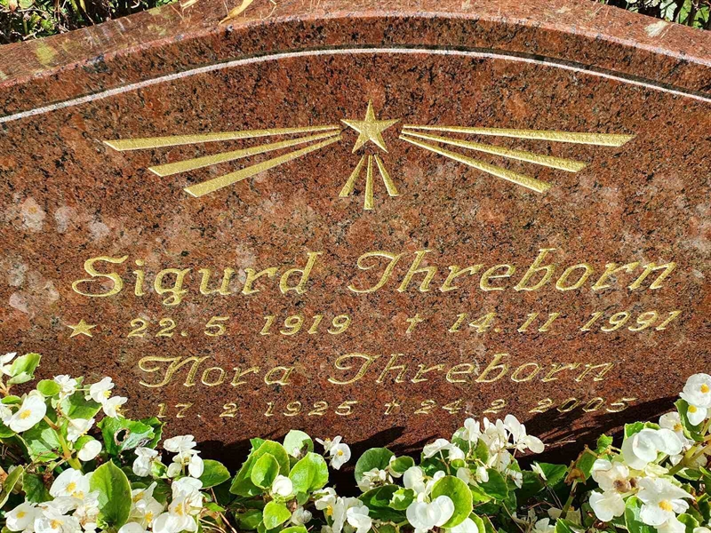 Grave number: SK S    39