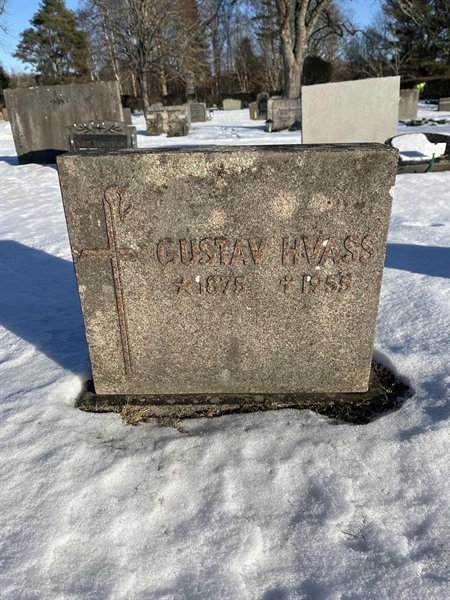 Gravnummer: SJ H    29