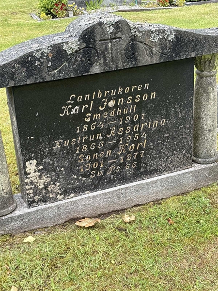 Grave number: SKF D   154, 155