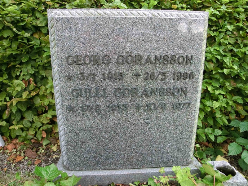 Grave number: ÖT URN    435