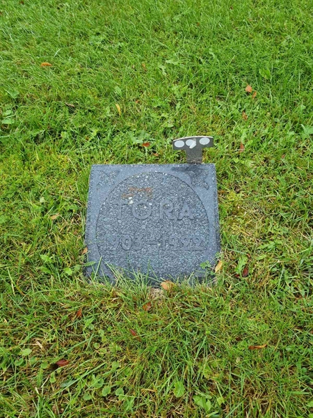 Grave number: 2 07   96