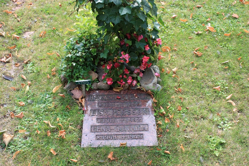 Grave number: Ö U04    57