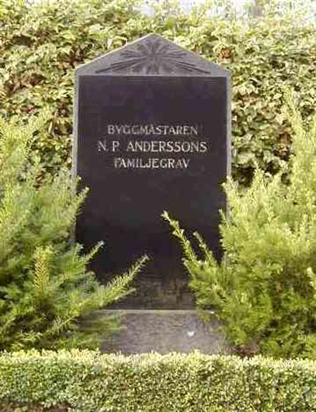 Grave number: BK H    25, 26
