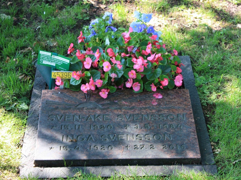 Grave number: Ö 45   396