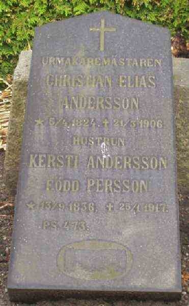Grave number: VK III   213