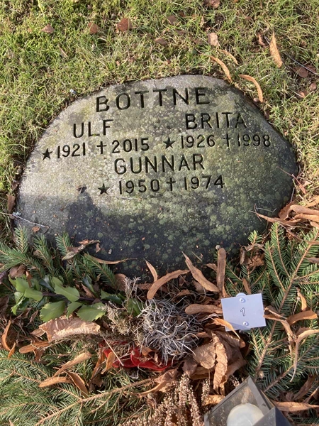 Grave number: Ö NK U     1