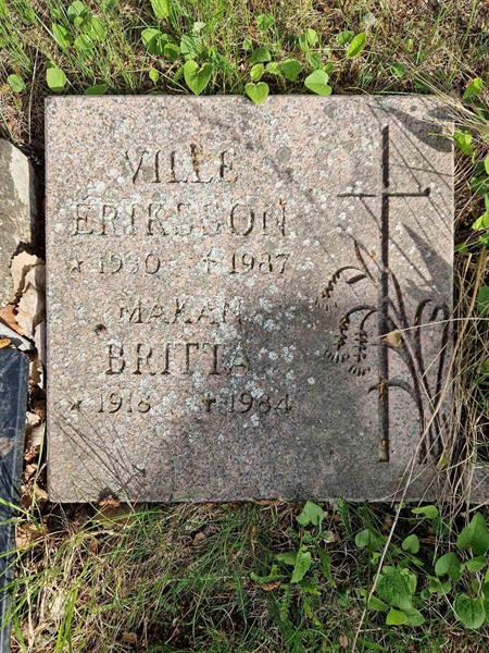 Grave number: 2 14 1685, 1686, 1687
