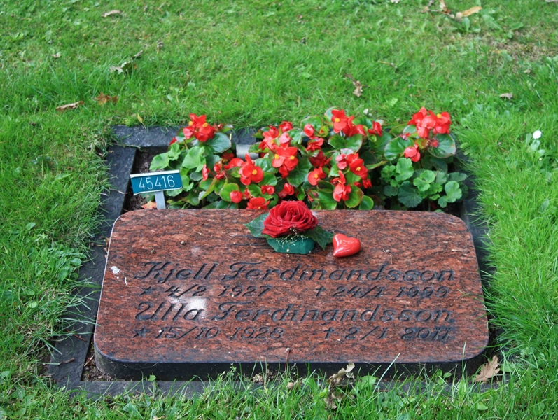 Grave number: Ö 45   416