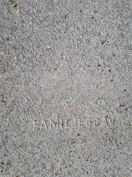 Gravnummer: GK F 5   478