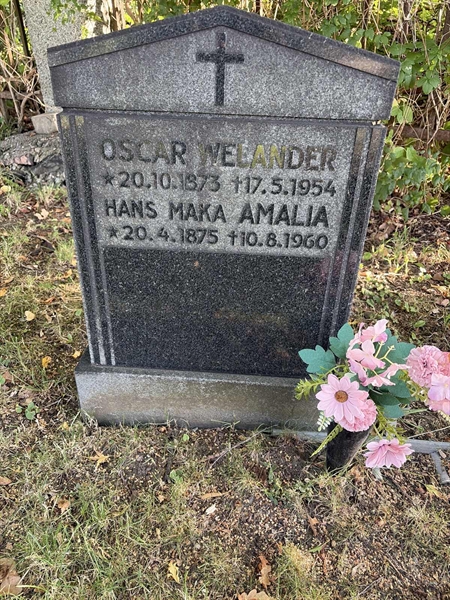 Grave number: 1 NU    74