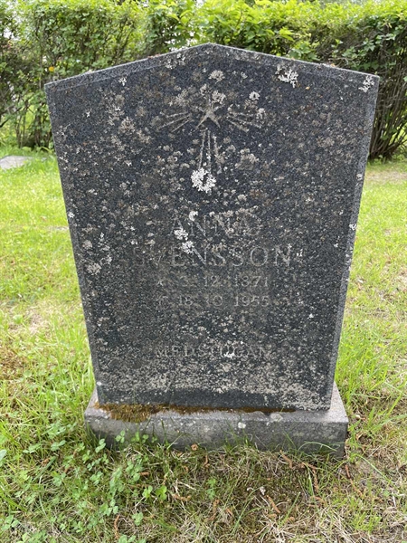Grave number: DU AL    19