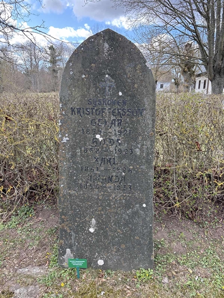 Grave number: LO 52, 53, 54, 55