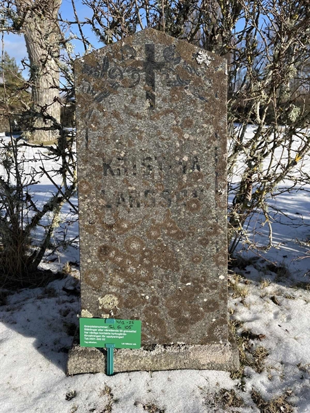 Gravnummer: SJ G   105