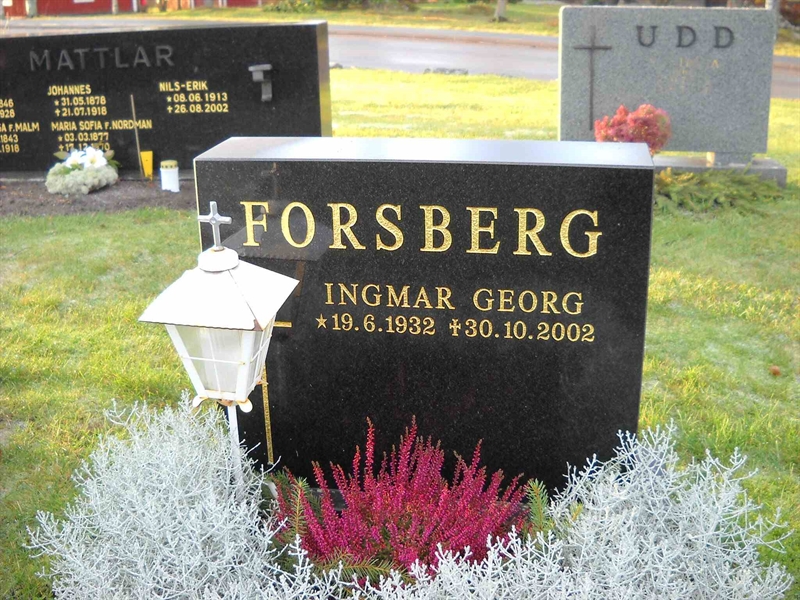 Grave number: 1 GB2 03     22E