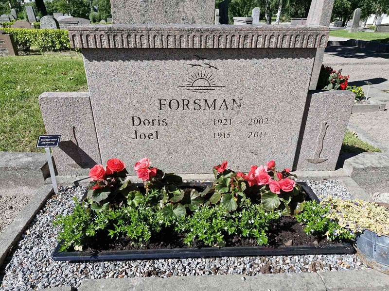 Grave number: 1 FRID 20A