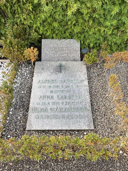 Grave number: NK Urn o    10