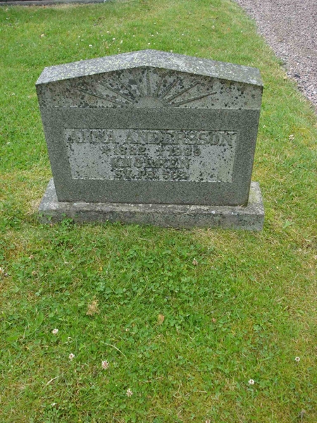 Grave number: BR B   573
