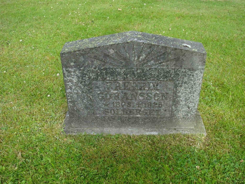 Grave number: BR B   727