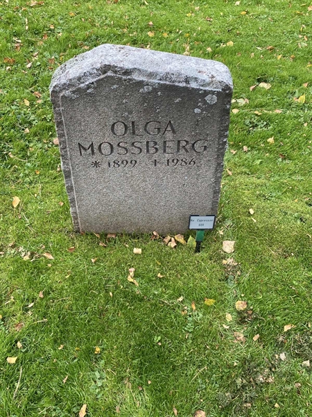 Grave number: 2 C   691