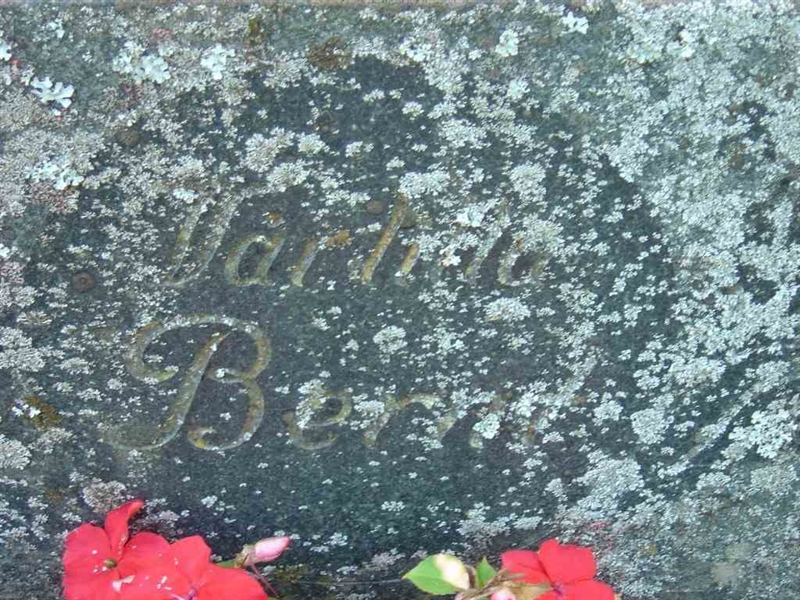 Grave number: A NB   10