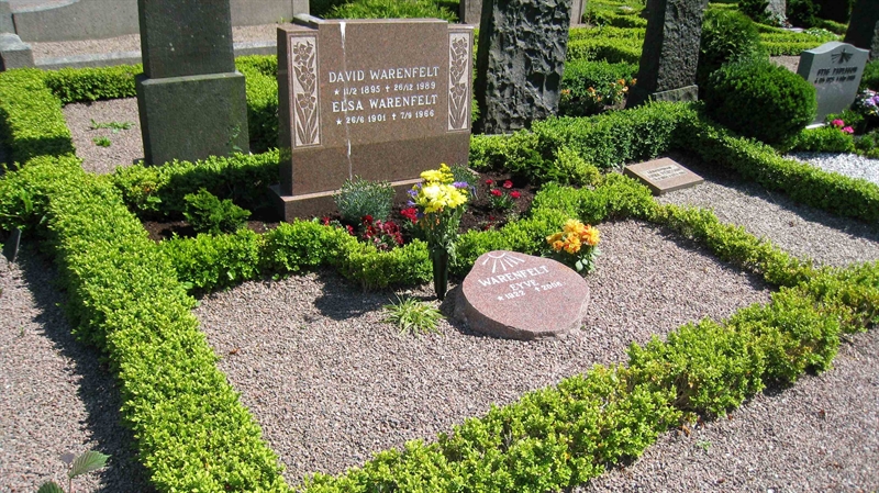 Grave number: BK B   186, 187